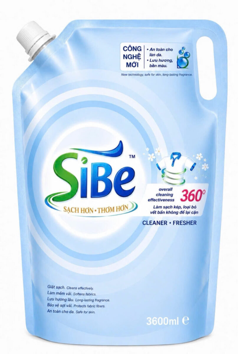 Nước giặt xả SiBE 360 - Ảnh 2