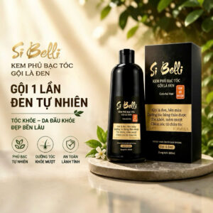 DẦU GỘI LÀ ĐEN SI BELLI